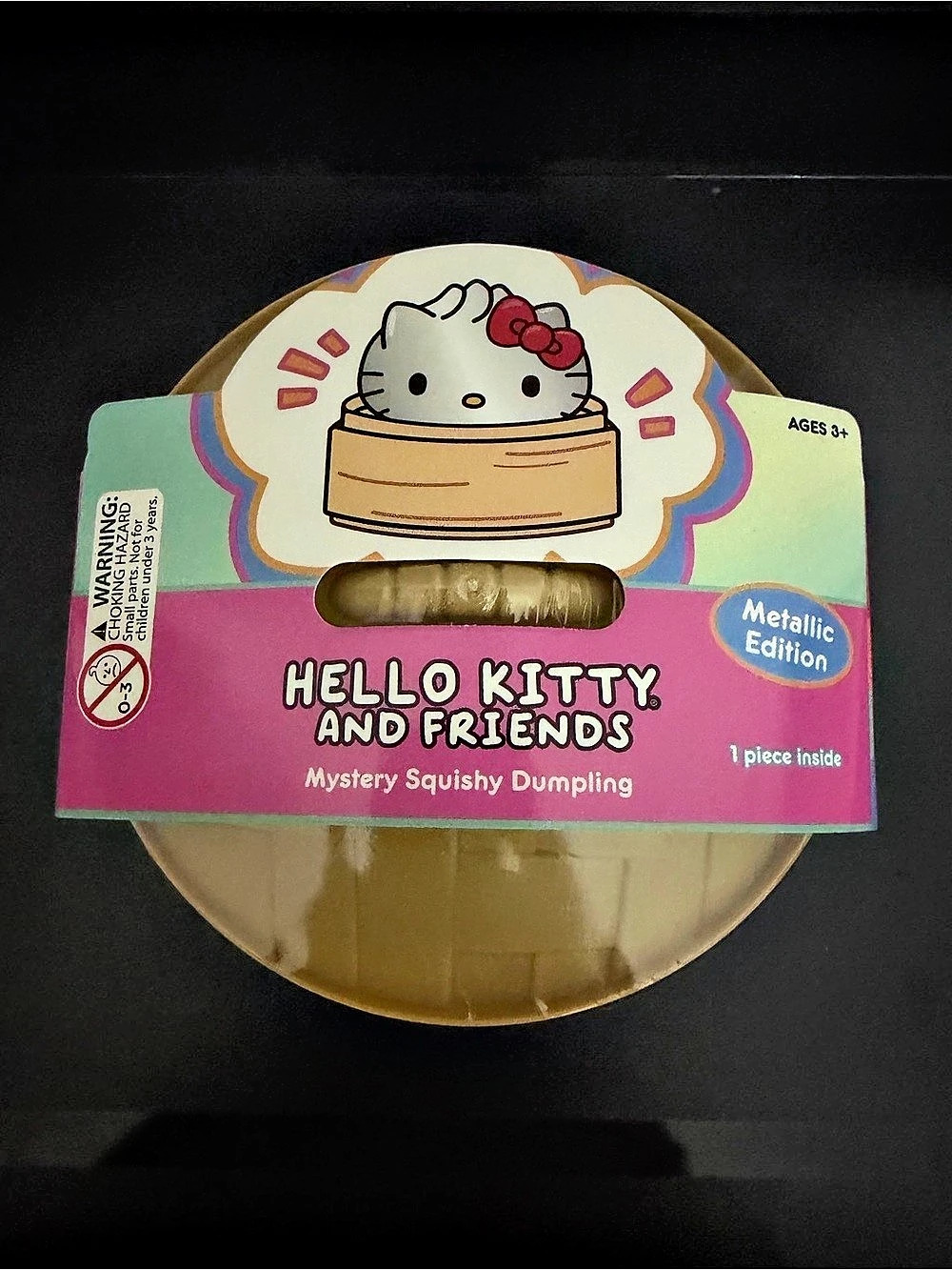 Sanrio Hello Kitty and Friends Mystery Squishy Dumpling Metallic Edition Sealed